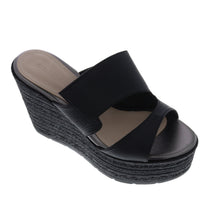 Wedges Black & Brown Women by Claudia Rossi
