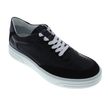 Black Leather Sneakers for men