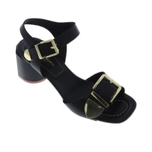Heel Sandals Black & Brown Women by Mario Cerutti