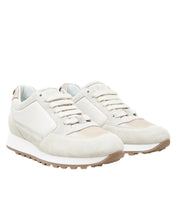 Italian Sneakers Beige Women by Peserico