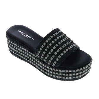 Women’s Wedge Slippers by Mario Cerutti